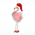 7.5"FLAMINGO W/DANGLE LEGS ORN