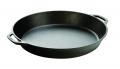 17" CAST IRON DUAL HDL SKILLET