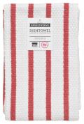 RED, BASKETWEAVE DISHTOWEL