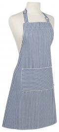 NARROW STRIPE ROYAL BASIC APRON