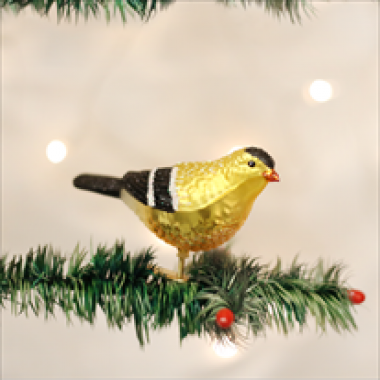 AMERICAN GOLDFINCH ORNAMENT