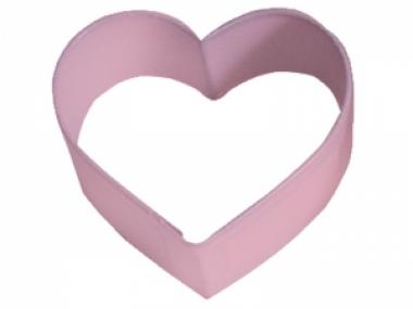 2.25" PINK HEART COOKIE CUTTER