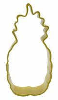 3"YELLOW PINEAPPLE COOKIE CUTTER