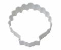 3" WHITE SEA SHELL COOKIE CUTTER