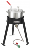 FISH CKR PCKGE W/10 QT ALUM POT