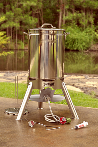 44QT.SS TURKEY FRY KIT,POT/BURNR