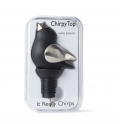 BLACK/CHROME CHIRPY TOP WINE