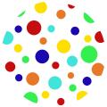 WHITE DOTS, SILICONE JAR OPENER