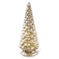 20.5" LED MERCURY GLASS TREE