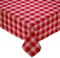 SPRIG DOBBY PLAID TABLECLOTH
