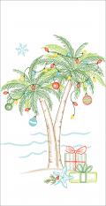 PALM TREE HOLIDAY FLOURSACK