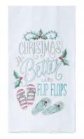 FLIP FLOP HOLIDAY FLOUR SACK