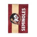 FSU EMBELISHED GARDEN FLAG