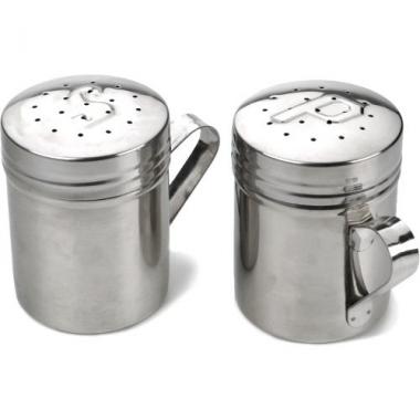 S/S SALT & PEPPER SHAKER