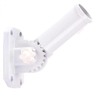 White, Adjustable Flag Bracket