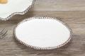 WHITE ROUND APPETIZER/DESSERT