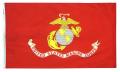 4X6' NYL-GLO MARINE CORPS FLAG