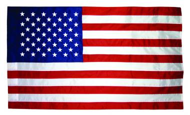 30X48"NYL GLO OLD GLORY BANNER