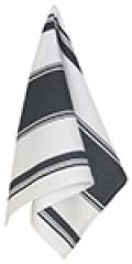 Symmetry Dishtowel, Black