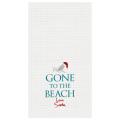 Gone To The Beach Santa Towel