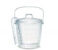 2.5QT CLEAR INSULATED ICE BUCKET
