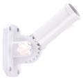 White, Adjustable Flag Bracket