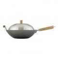 13.5" CARBON STEEL WOK SET