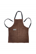 Brown Leather Grill Apron