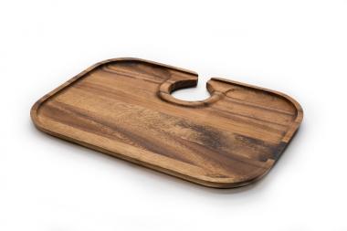 WOOD CANAPE TRAY