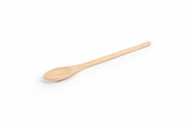 12" OVAL WOOD SPOON