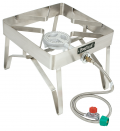13" TALL SS CKR W/HOSE,REG&VALVE