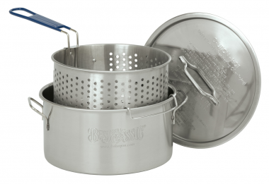 Departments - 14 QT. SS DEEP FISH FRYER POT