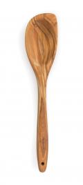 OLIVE WOOD CURVED SPOON