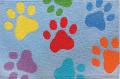 20 x 30 Colorful Paws Rug