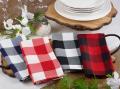 BLACK BUFFALO PLAID NAPKIN