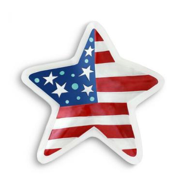 Patriotic Star Platter