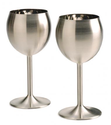 ST/2 STAINLESS STEEL WINE GLASS