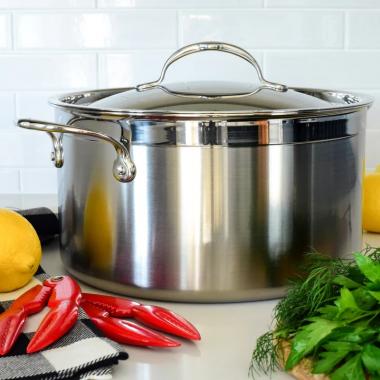 26cm/8 Qt Covered Stock Pot