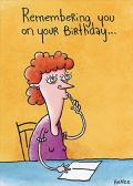 HAPPY BELATED BIRTHDAY CARD