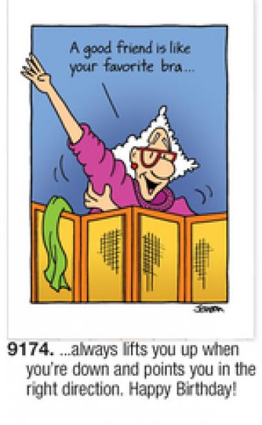 POKE FUN BIRTHDAY CARD