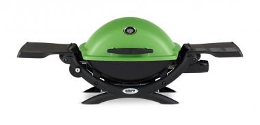 WEBER Q-1200 GREEN LP GAS GRILL