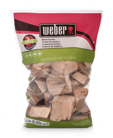 WEBER APPLE CHUNKS 4# BAG