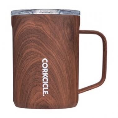 Mug, 16oz Walnut Wood