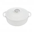 2.75 QT. SHLW. RND. DO, WHITE