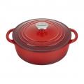 2.75 QT. SHLW. RND. DO, RED