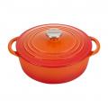 2.75 QT. SHLW. RND. DO, FLAME