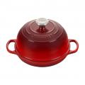 9.5" Round Bread Oven, Cerise