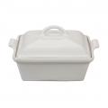 2.5 QT. WHITE CVD SQ. CASS.