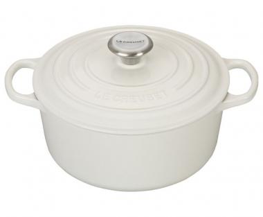 4.5 qt. White Rnd. D.O.