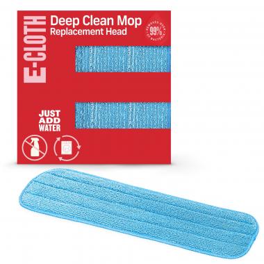 DEEP CLEAN MOP HEAD, E-CLOTH,